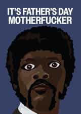 Funny Father's Day Card - Pulp Fiction created by Hello Sausage