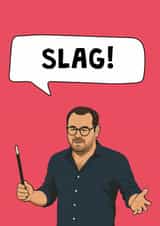 Funny Birthday/Anniversary Card - Danny Dyer - Slag created by @MisterDave