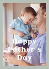 Personalised Father's Day Photo Card created by AniSomi - Classic Father's Day Card - Simple Photo Frame