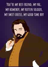 What We Do in The Shadows Birthday card created by Mark Winter