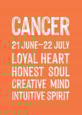 Classic Birthday Card - Cancer created by Studio 9