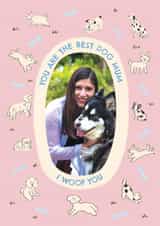 Personalised Birthday Photo Card created by Zove Ahh - Cute BirthdayCard - Best Dog Mum