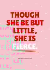 Fun Just Because Card - For Her - William Shakespeare Quote created by Danielle Ellen