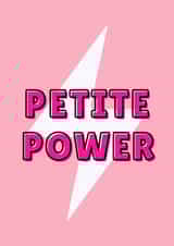 An empowering card celebrating all the petite women, perfect for many occassions created by Danielle Ellen