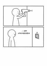 Funny New Home Card - Unstoppable - Drilling created by Redback Cards