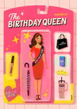 Funny Birthday Card - AI Action Doll - Survival Kit created by Mrs Best Paper Co.
