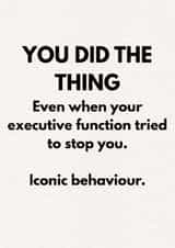 Graduation or Big Goal Card – Celebrating Any Personal Win created by Matthew Curry