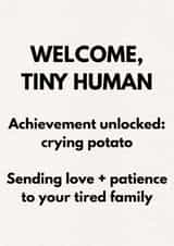 New Baby Card – For Parents Who Are Already Exhausted created by Matthew Curry