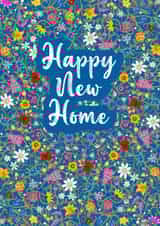 Happy New Home- Wildflower design- Cottagecore created by Jen James