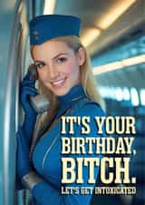 Funny Birthday Card - Britney Spears - Toxic created by Shower Thoughts