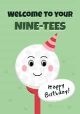 Cute Birthday Card - 90th - Golf created by Digital Waves