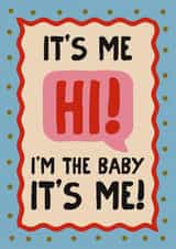 Fun New Baby/Pregnancy Card - Taylor Swift Song - It's Me! created by HollieGraphik