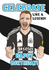 Newcastle united birthday card created by Rulu