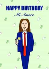 Tommy Cash - Eurovision 2025 (Estonia) - Espresso Macchiato - Birthday Card created by Anastazia