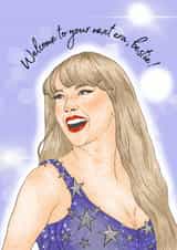 Taylor Swift Birthday Card - Eras Tour - Music created by Saluki Studio