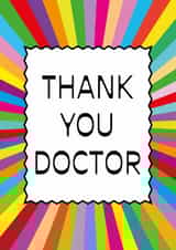 Classic Thank You Card - Thank You Doctor created by size3art