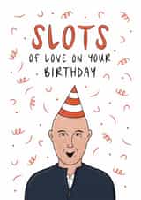 Funny Birthday Card - Arne Slot - Liverpool Football Club created by Muses & May 