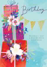Classic Birthday Card - For Her - Presents created by Ling Design
