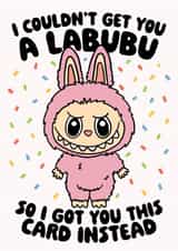 Funny Birthday Card - Labubu created by Studio Doodles