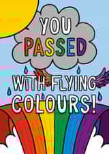 Classic Exams Card - Flying Colours created by TeePee Creations