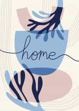 Classic New Home Card - Coastal Elegance created by Christine Cuddihy Illustration