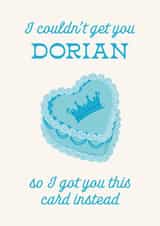 Funny Birthday Card - Dorian - Throne Of Glass created by Good Girls Book Club