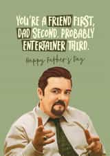 Funny Father's Day Card - The Office - David Brent created by Atwood & Atwood