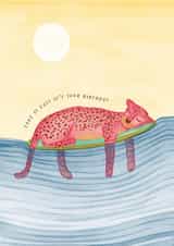 Lazy birthday greetings created by Nikita Jariwala