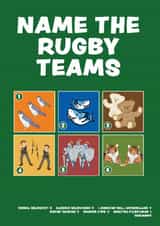Funny Father's Day Card - Rugby Quiz - Picture Game created by MOJO Creative Studio