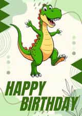 Fun Dinosaur Birthday Card for Someone Special created by Kailyn Horrocks