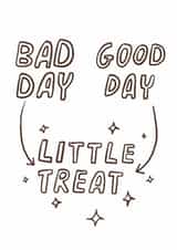 Funny Love And Friendship Card - Little Treat created by skeletondraw