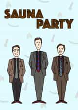 Eurovision 2025 - Sweden KAJ Sauna Party created by Anastazia