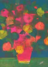 Arty Just Because Card - Abstract - Flowers created by From A Place of Wonder