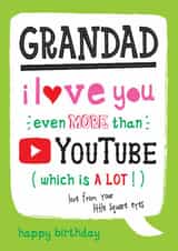 Funny Birthday Card - For Grandad - YouTube created by  la la la     Designs