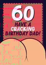 Funny 60th Birthday Card - For Dad - Cracking created by Blush & Blossom 