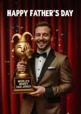 Funny Father’s Day Card - World’s Worst Dad Jokes created by Woody's Design