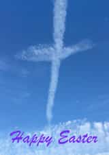 A fantastic, unique, symbolic Easter card created by Wesley Welcomme