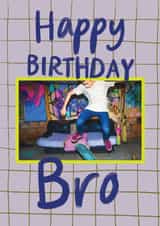Personalised Birthday Photo Card created by Sweetlove Press - Classic Birthday Card - For Brother - Bro