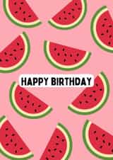 Fun Birthday Card - Watermelon created by Katielakin