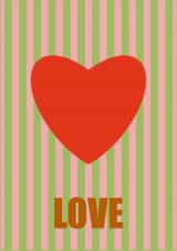 Love card created by Carole Hillman