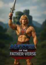 Funny Father's Day Card - He-Man - Master Of The Fatherverse created by ShortRound888