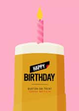 Fun Birthday Card - Carling - For Her created by Pink Peach Cards
