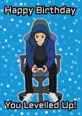 Classic Birthday Card - Gamer - You Levelled Up created by @Cupsie's Creations