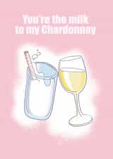 Sweet card for birthday/anniversary for friend or significant other. created by Aura Designs