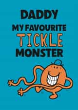 Mr. Men - Mr. Tickle Father’s Day Card - Daddy - Tickle Monster created by Mr. Men