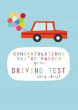 Classic Congratulations Card - Driving Test created by Kali Stileman