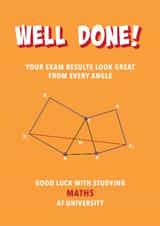 Funny Exams Card - Maths - University created by Incognito