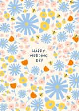 Pretty Wedding Card - Pastel Florals created by Valeria Frustaci