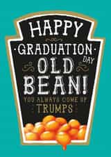 Funny Graduation Card - Heinz Baked Beans created by la la la Designs
