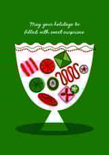 Classic Christmas Card - Vintage Candy - Sweet Surprises created by Carrie ONeal